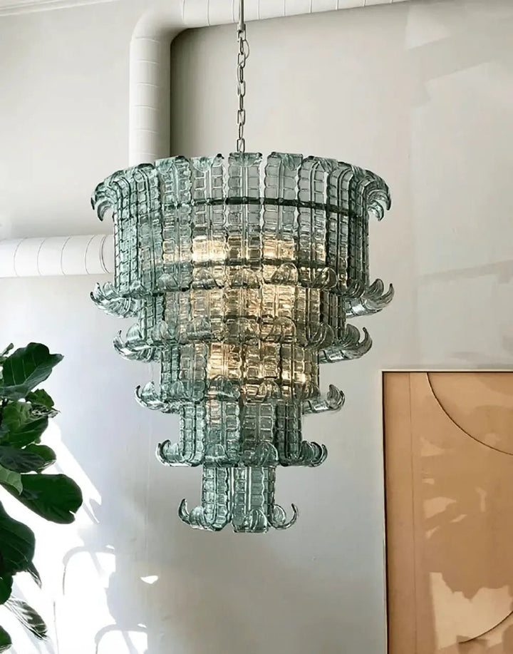 Cascade Murano Chandelier - Vakkerlight