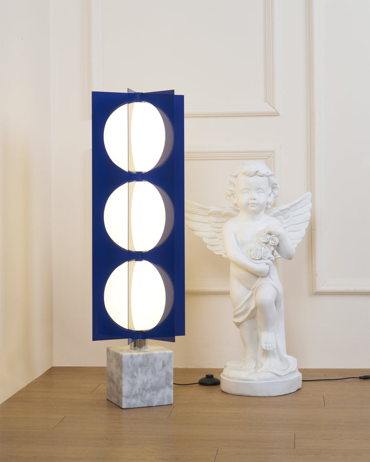 Blue Kleos Floor Lamp