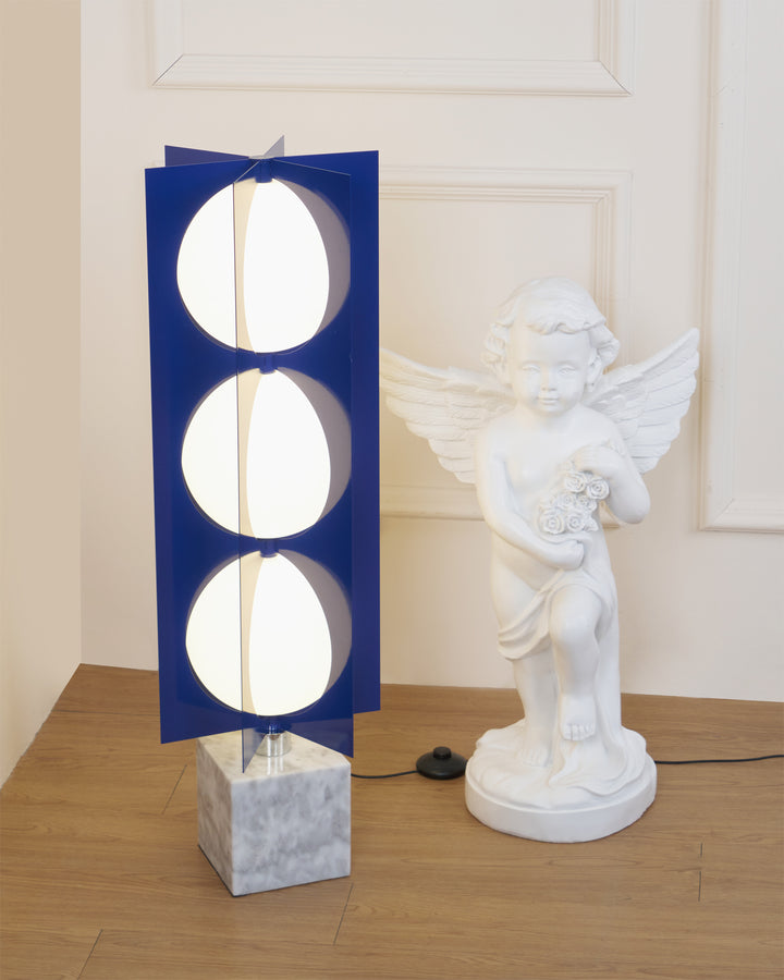 Blue Kleos Floor Lamp