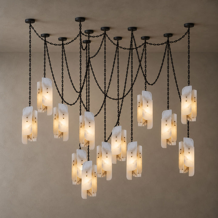 Cascading Chain Cluster Kroonluchter