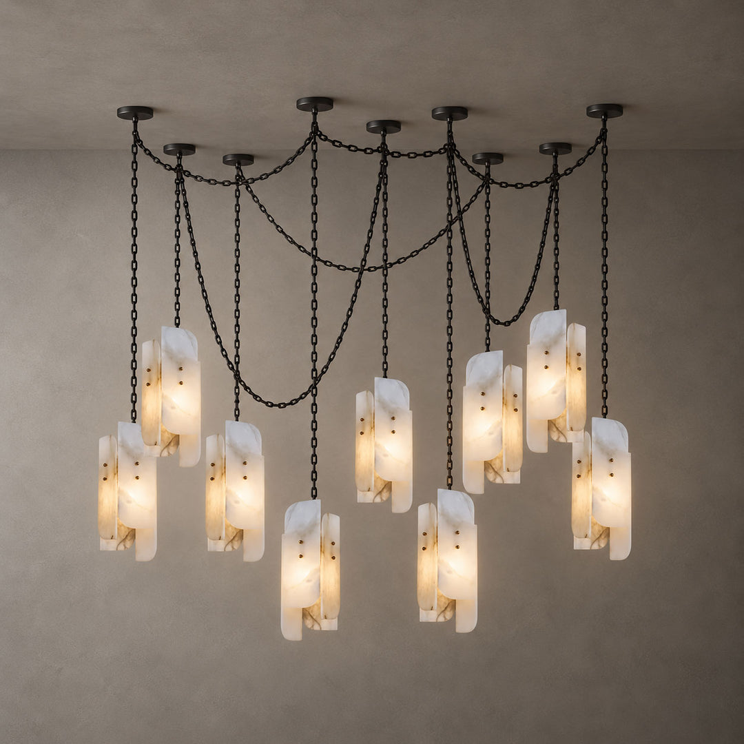 Cascading Chain Cluster Kroonluchter