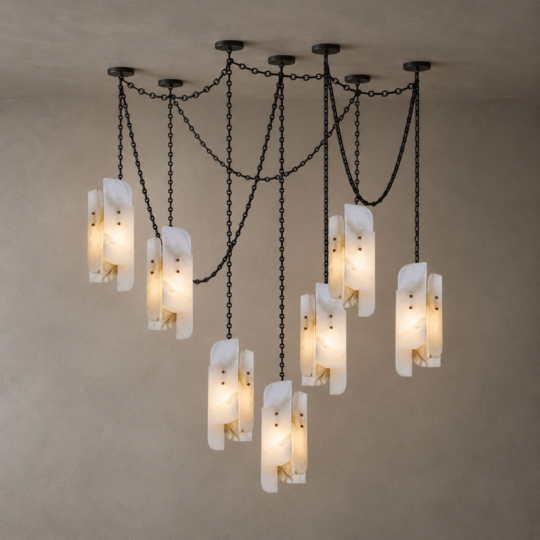 Cascading Chain Cluster Kroonluchter