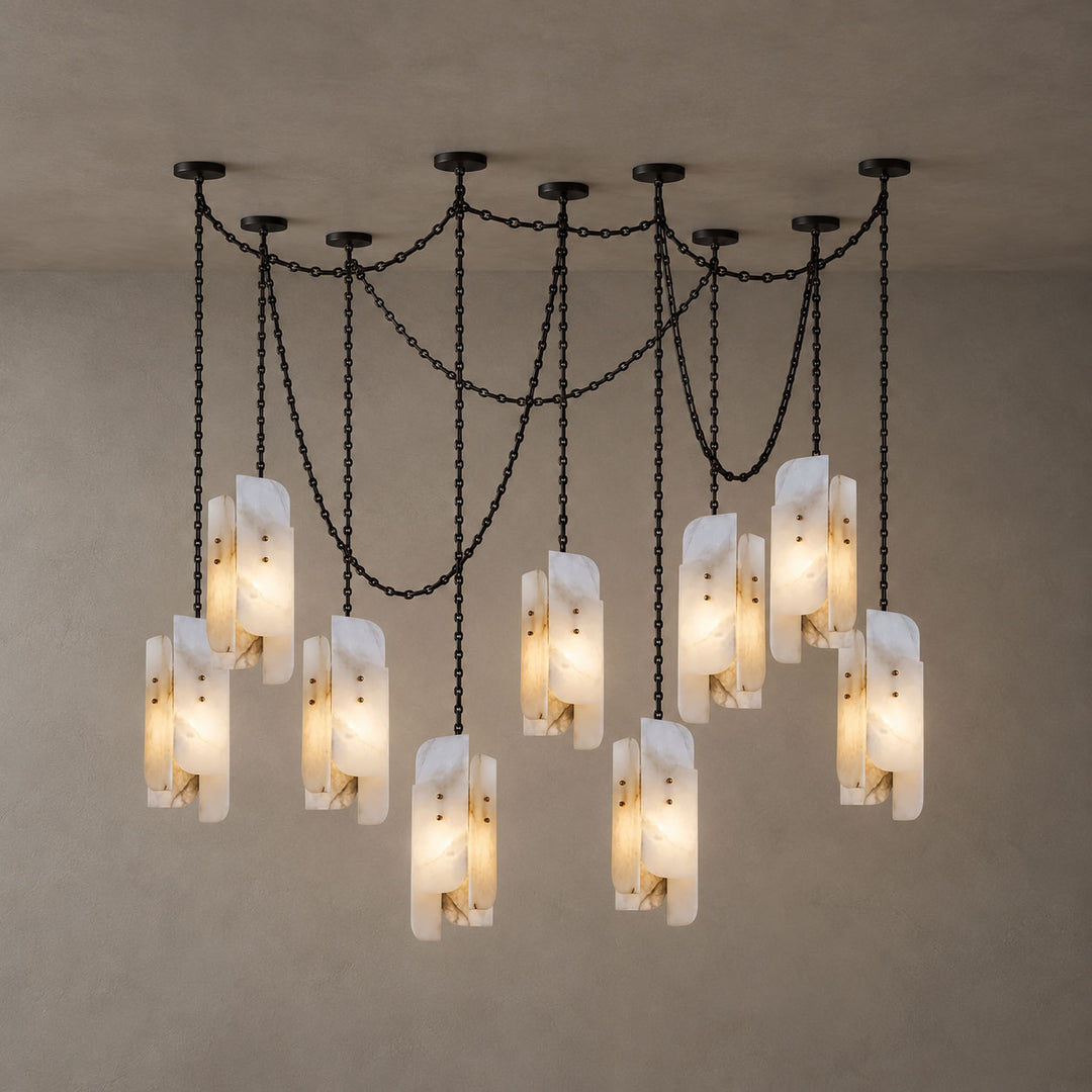 Cascading Chain Cluster Kroonluchter