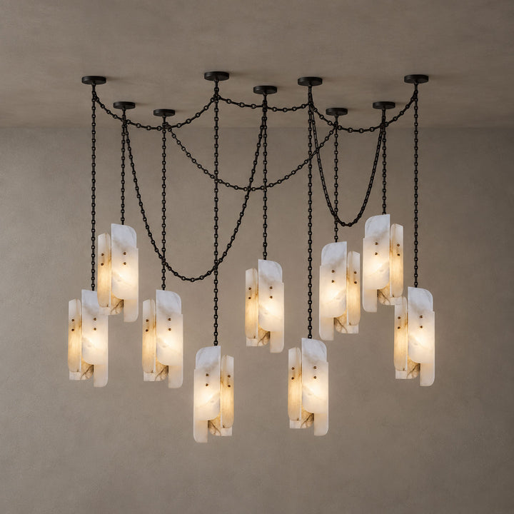 Cascading Chain Cluster Kroonluchter