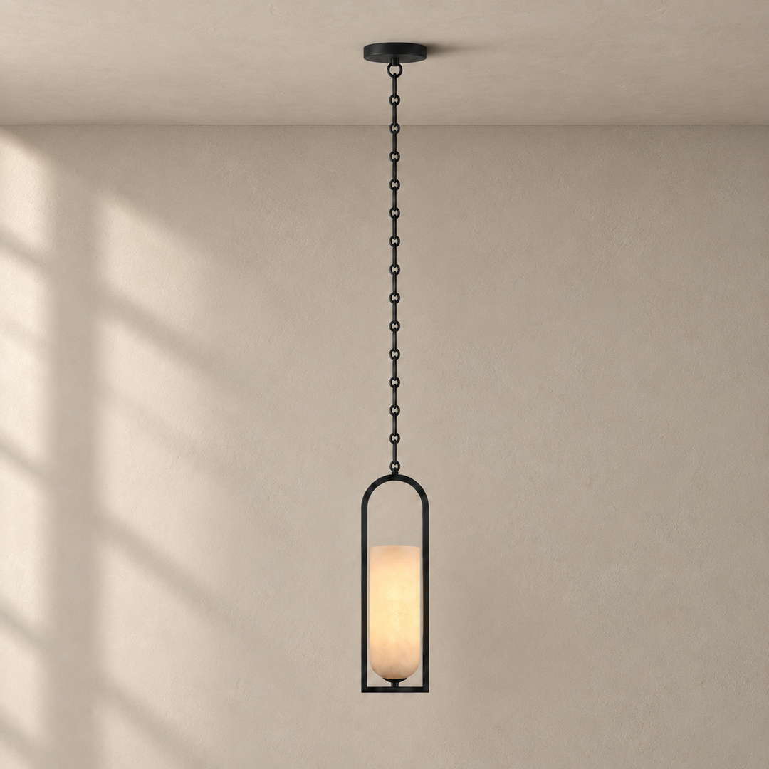 Cascading Chain Lantern Chandelier
