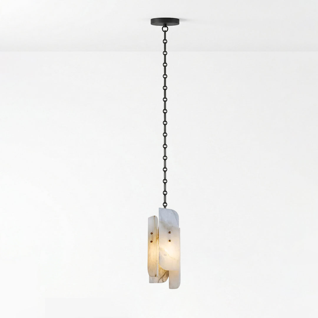 Cascading Chain Cluster Chandelier - Vakkerlight