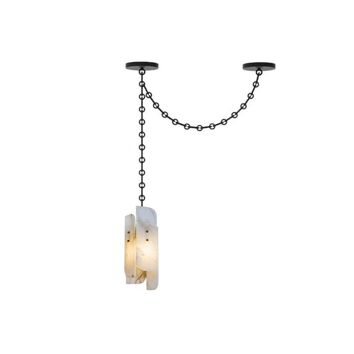 Cascading Chain Cluster Chandelier - Vakkerlight