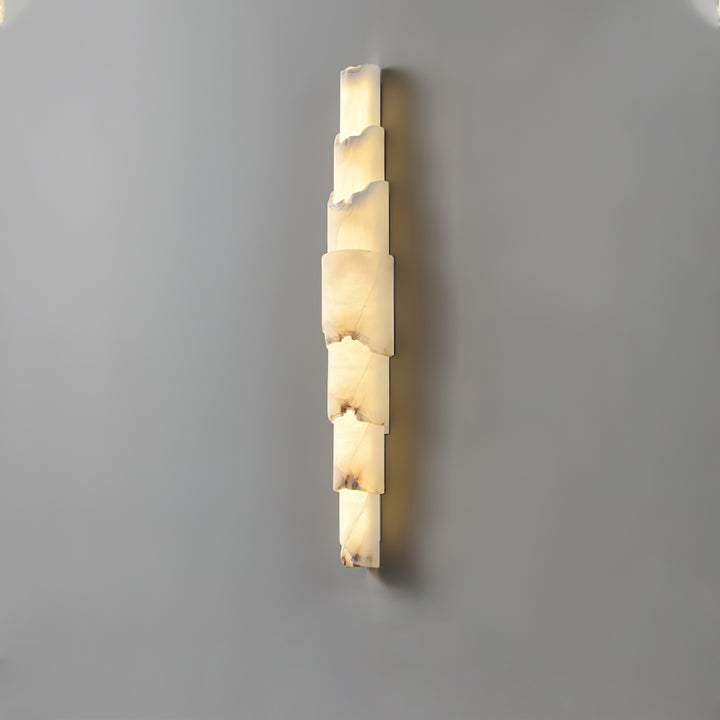 Cascading Alabaster Wall Sconce - Vakkerlight
