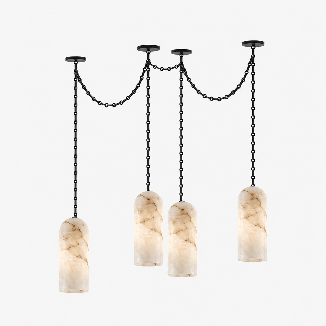 Cascading Chain Capsule Chandelier - Vakkerlight