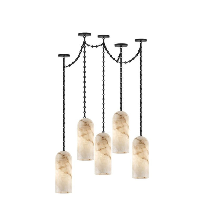 Cascading Chain Capsule Chandelier - Vakkerlight