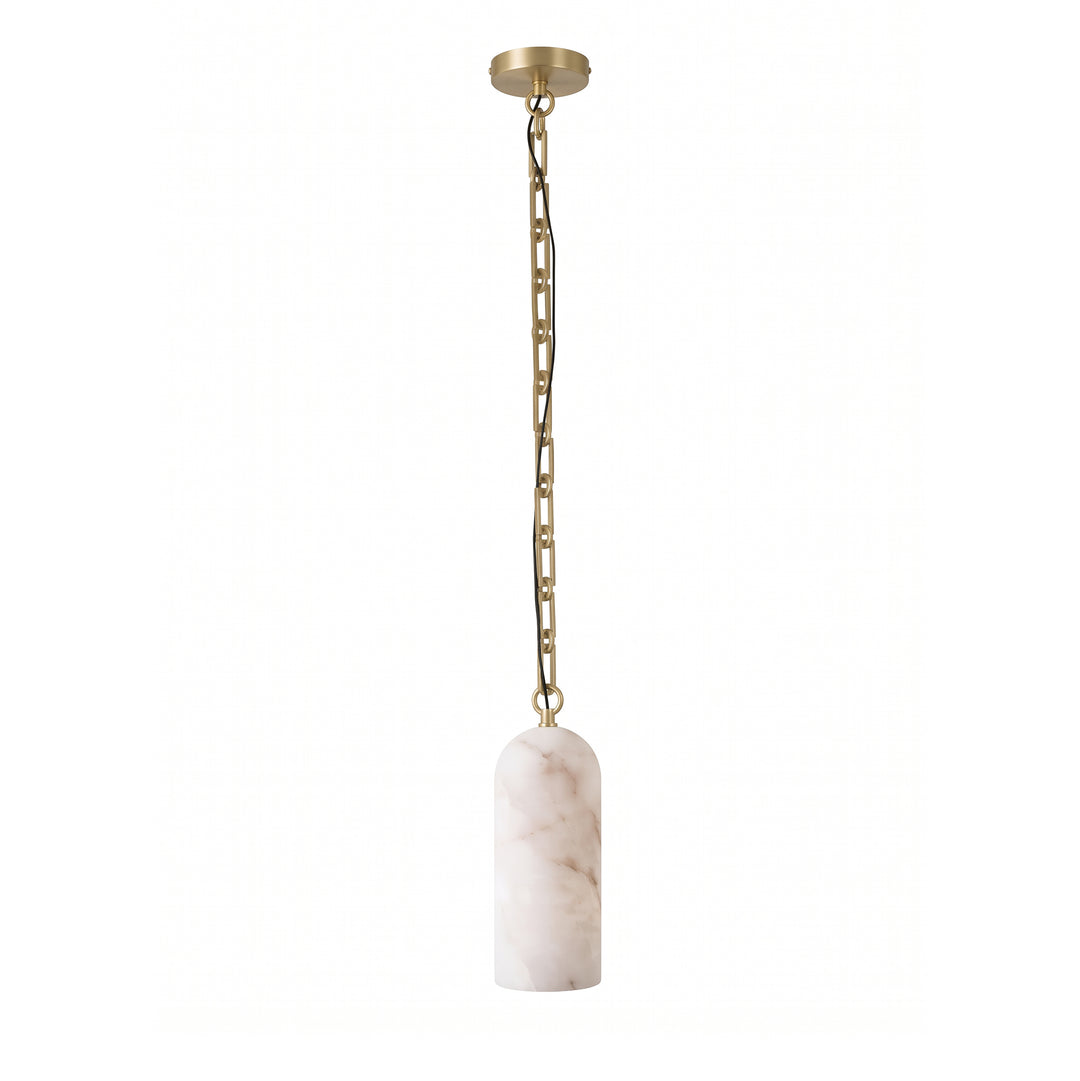 Cascading Chain Capsule Chandelier