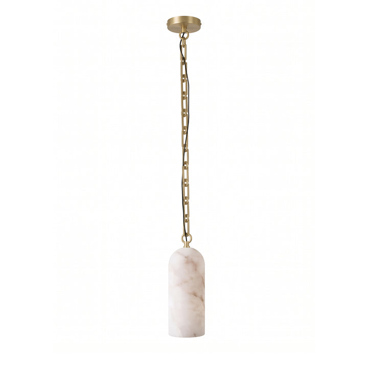 Cascading Chain Capsule Chandelier