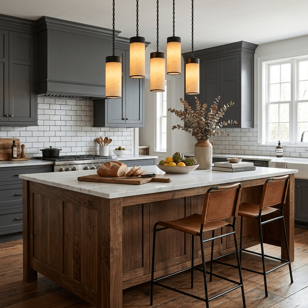 Cascading Chain Cylinder Chandelier - Vakkerlight