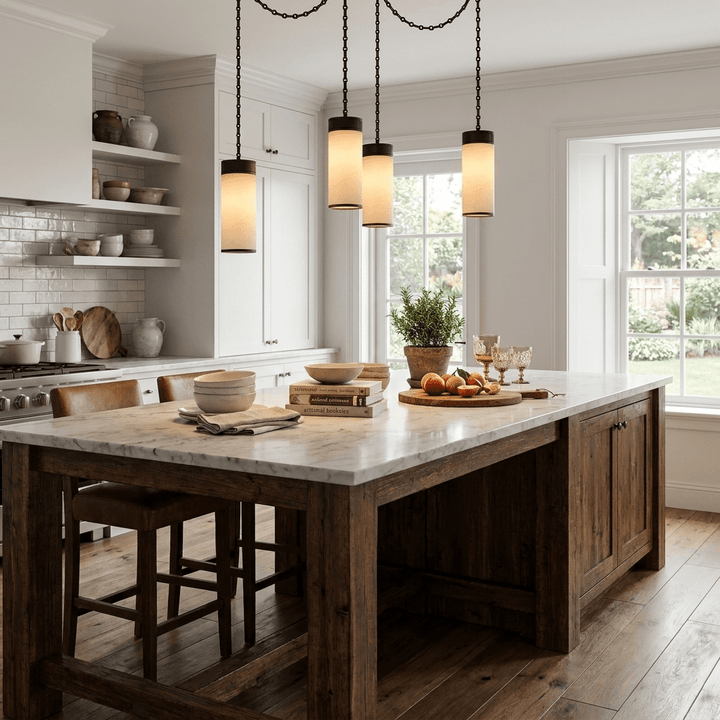 Cascading Chain Cylinder Chandelier - Vakkerlight