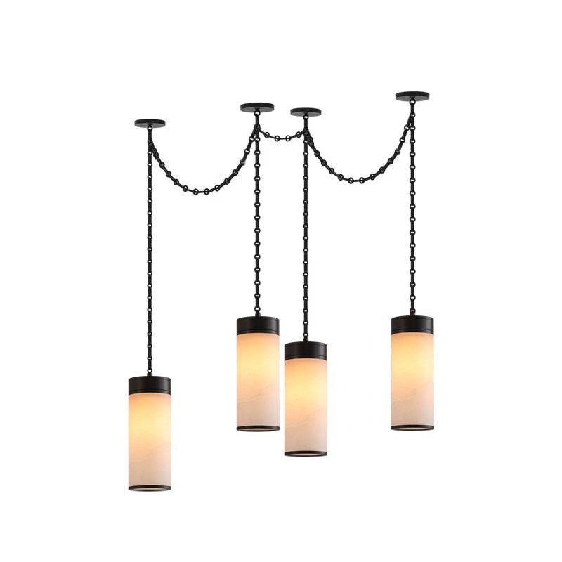 Cascading Chain Cylinder Chandelier - Vakkerlight