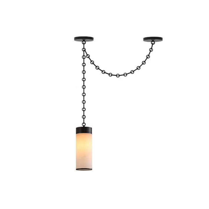 Cascading Chain Cylinder Chandelier - Vakkerlight