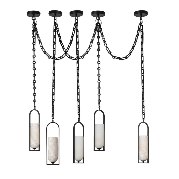 Lampadario Cascading Chain Lantern
