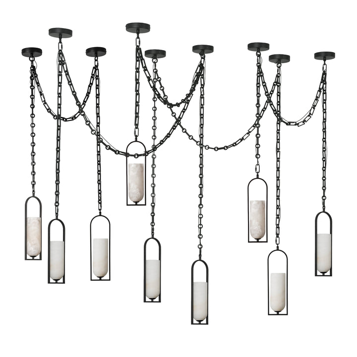 Lampadario Cascading Chain Lantern