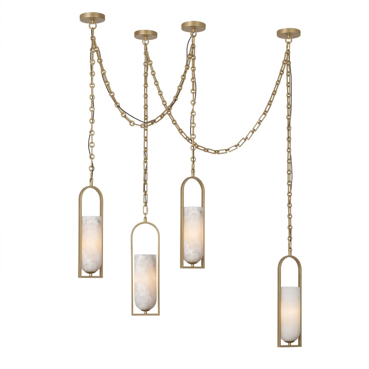 Lampadario Cascading Chain Lantern