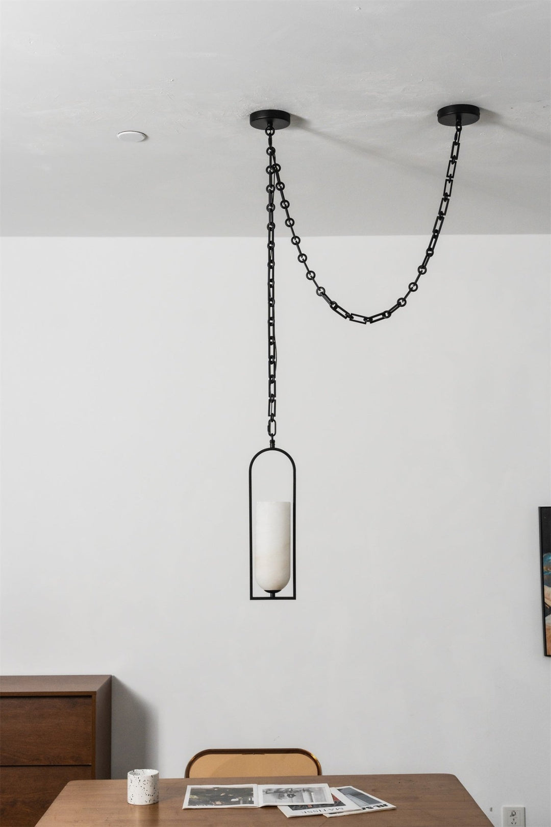 Cascading Chain Lantern Chandelier - Vakkerlight