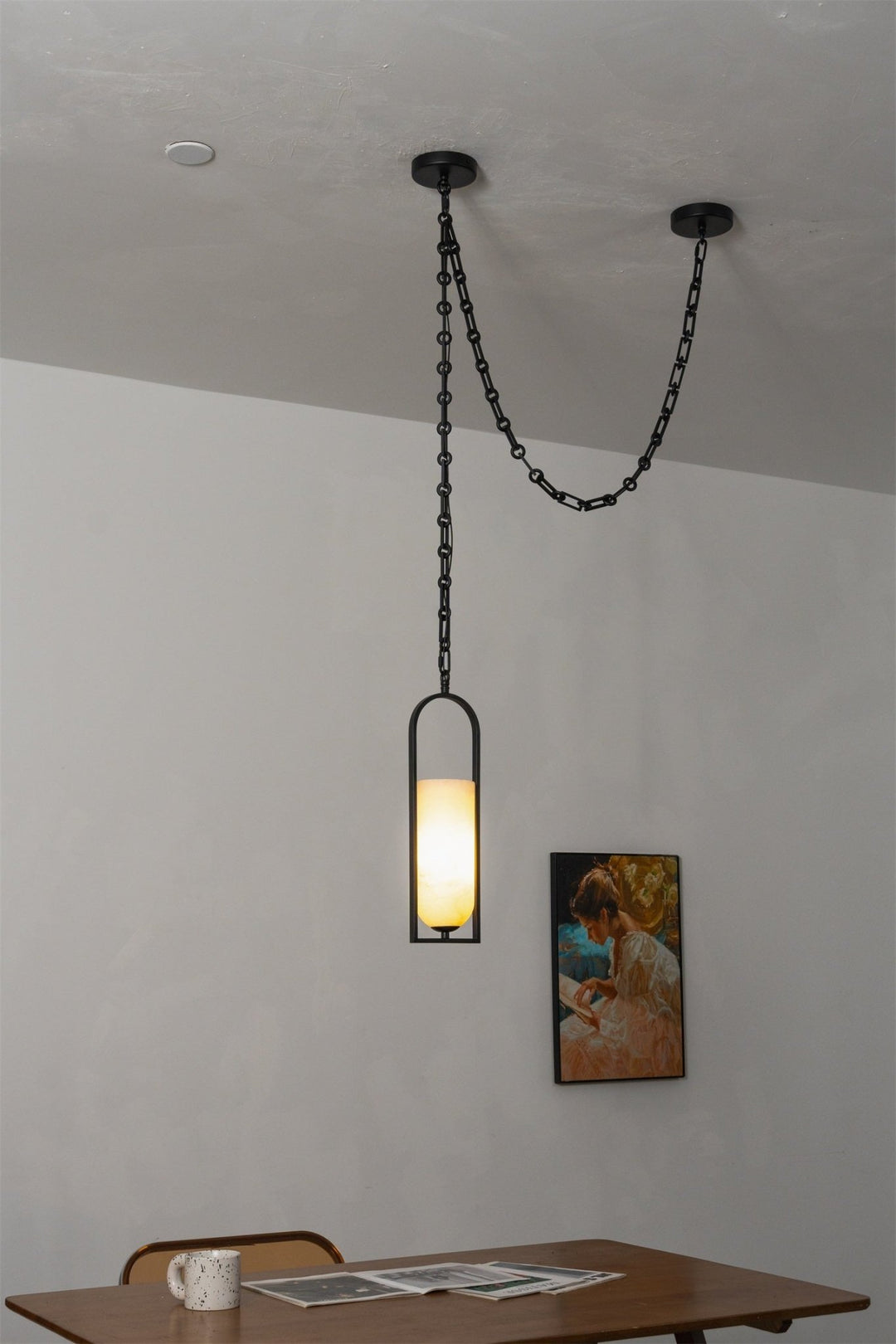 Cascading Chain Lantern Chandelier - Vakkerlight