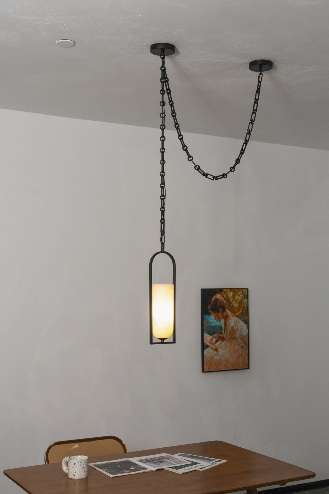 Cascading Chain Lantern Chandelier - Vakkerlight