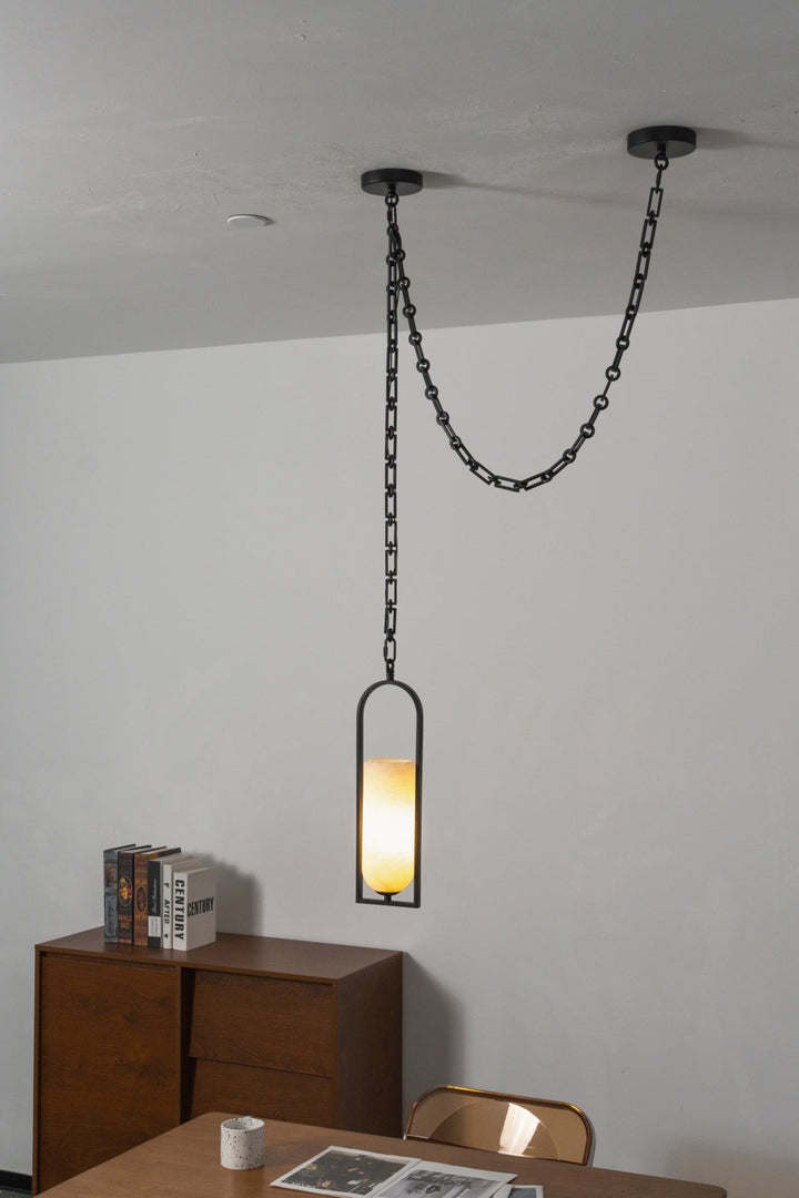 Cascading Chain Lantern Chandelier - Vakkerlight
