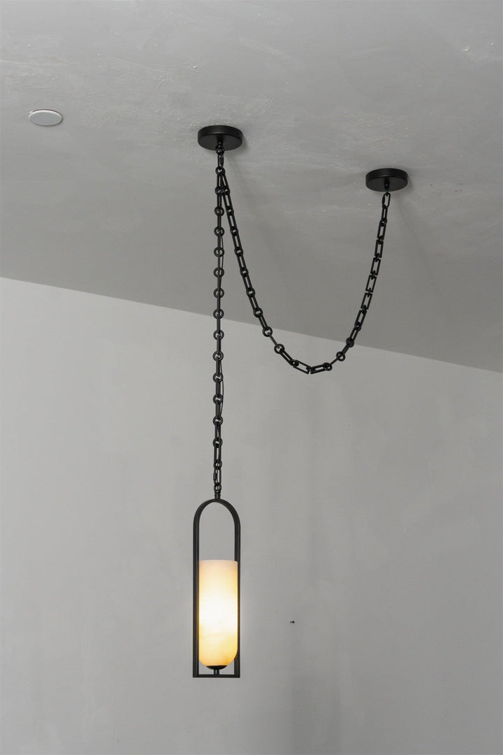 Cascading Chain Lantern Chandelier - Vakkerlight