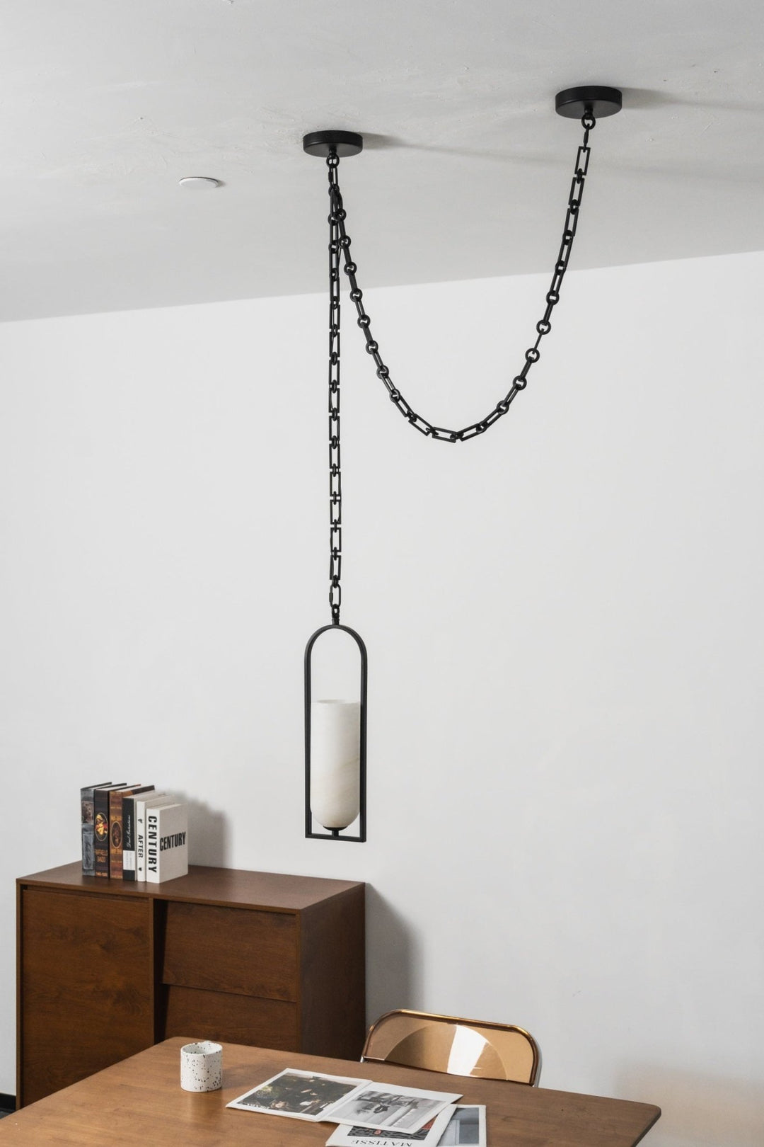 Cascading Chain Lantern Chandelier - Vakkerlight