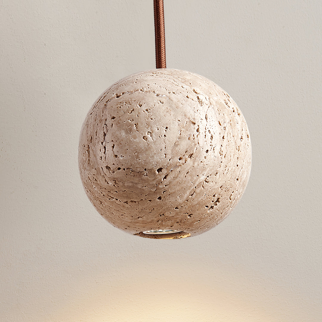Cassia Travertine Pendant Light - Vakkerlight