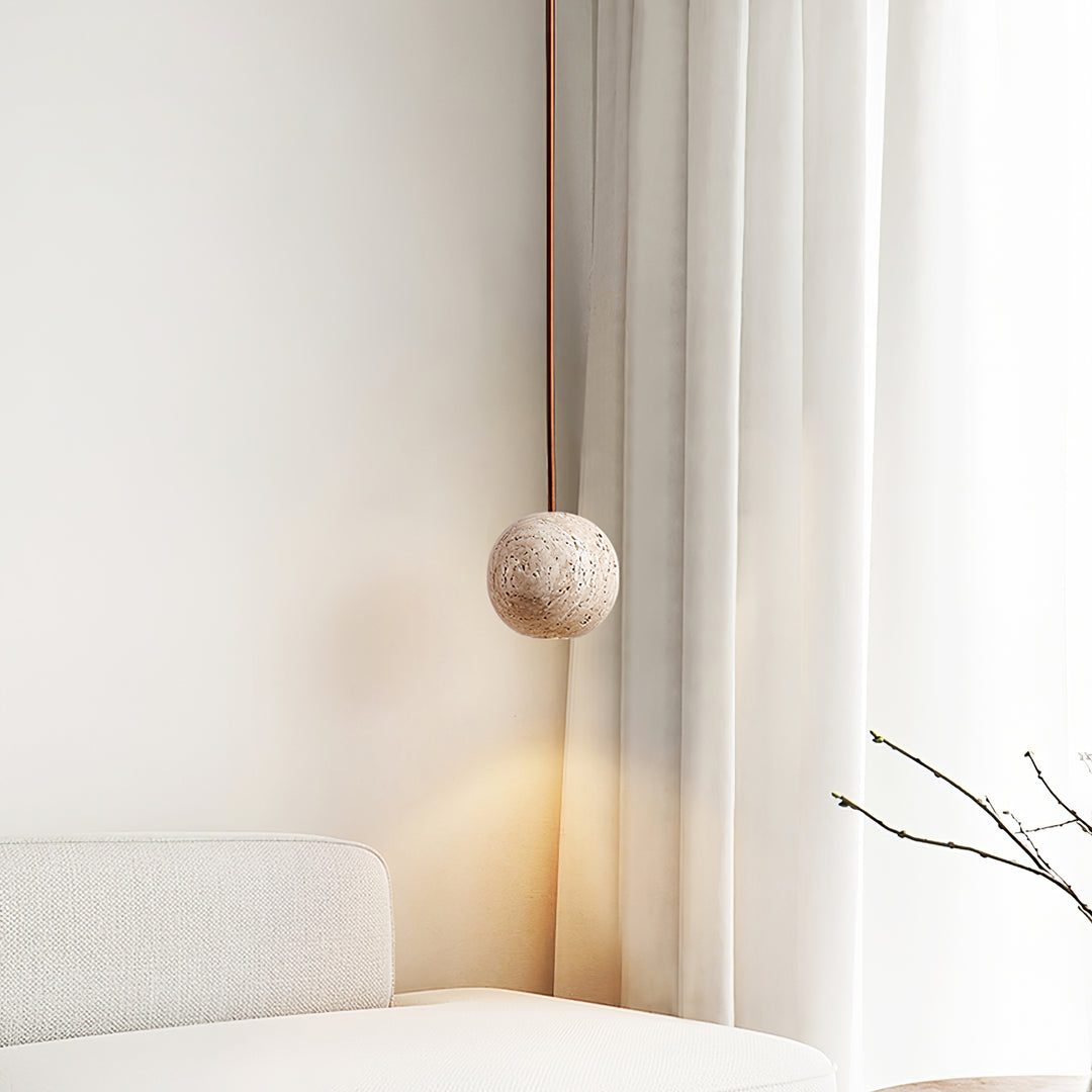 Cassia Travertine Pendant Light - Vakkerlight