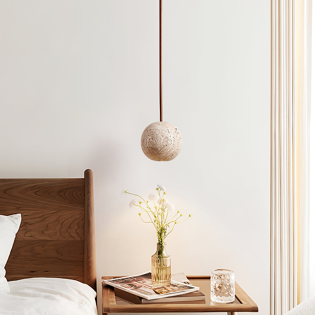 Cassia Travertine Pendant Light - Vakkerlight
