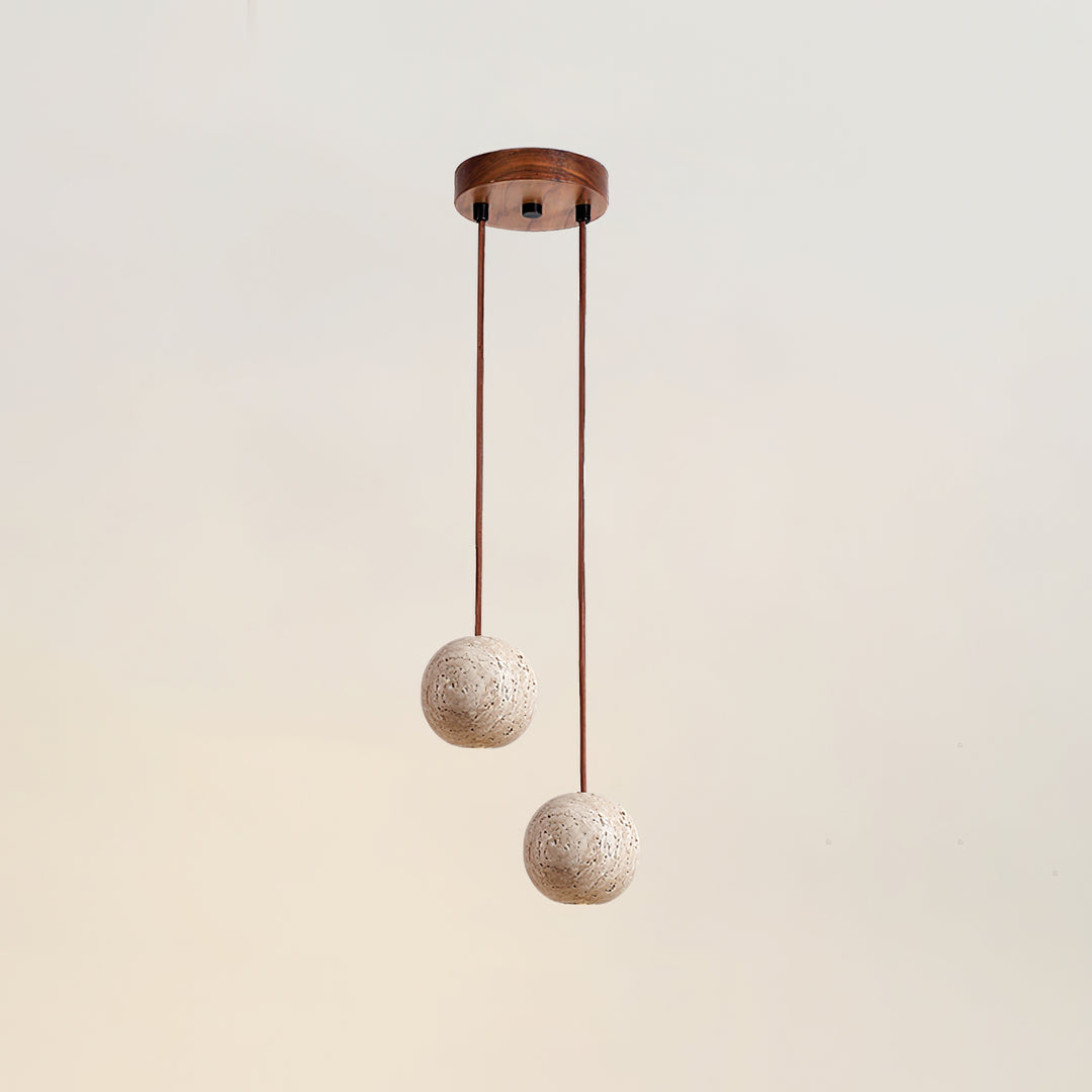 Cassia Travertine Pendant Light - Vakkerlight