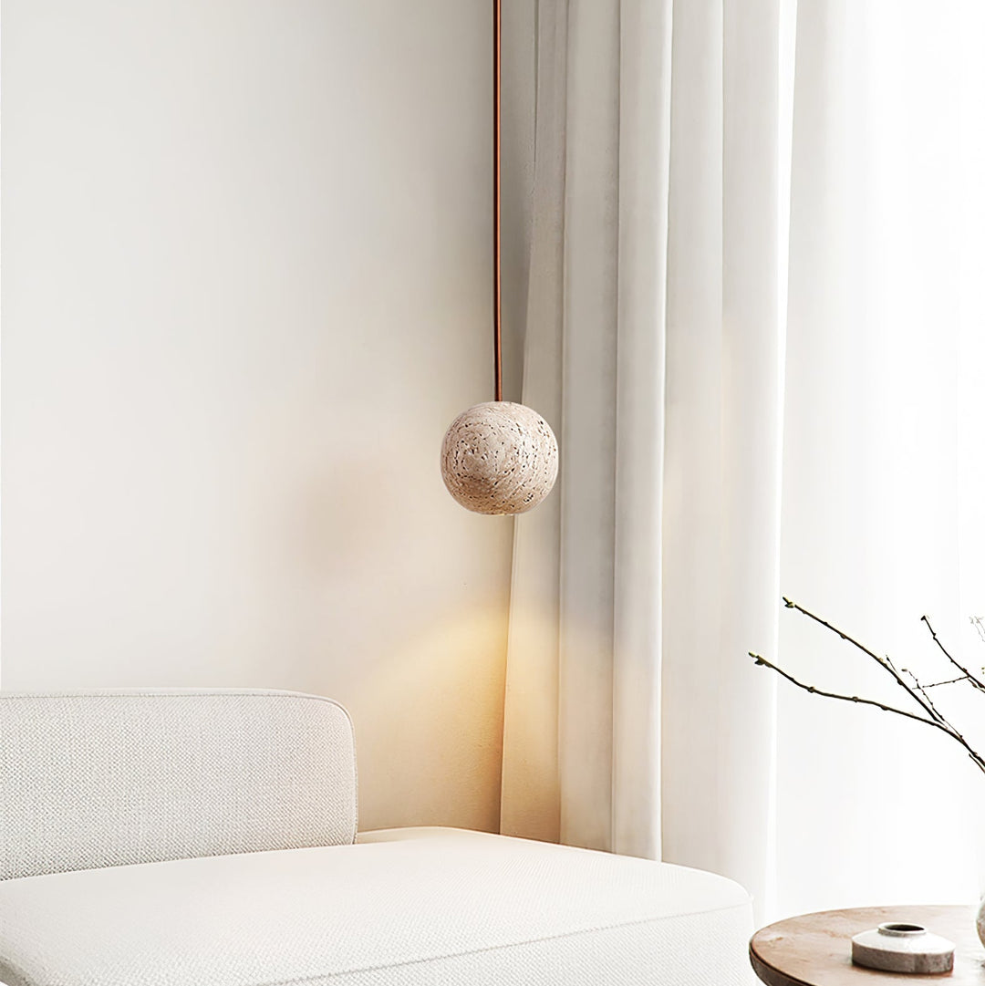 Cassia Travertine Pendant Light - Vakkerlight