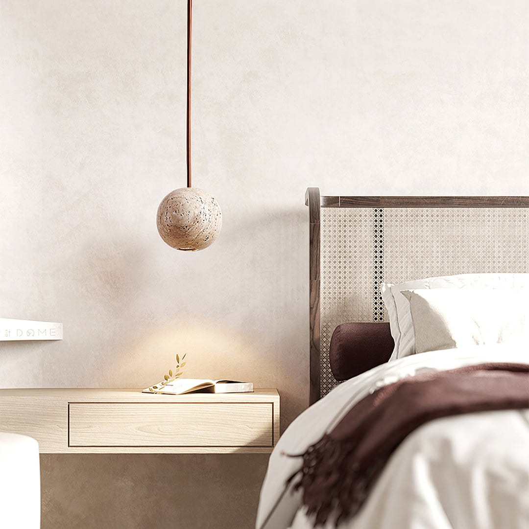 Cassia Travertine Pendant Light - Vakkerlight