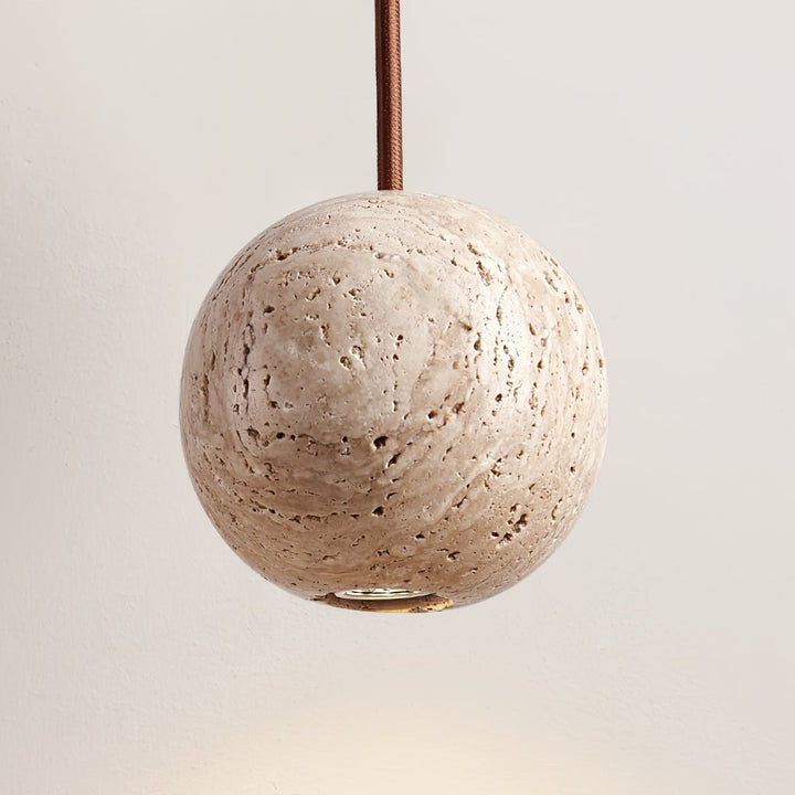 Cassia Travertine Pendant Light - Vakkerlight