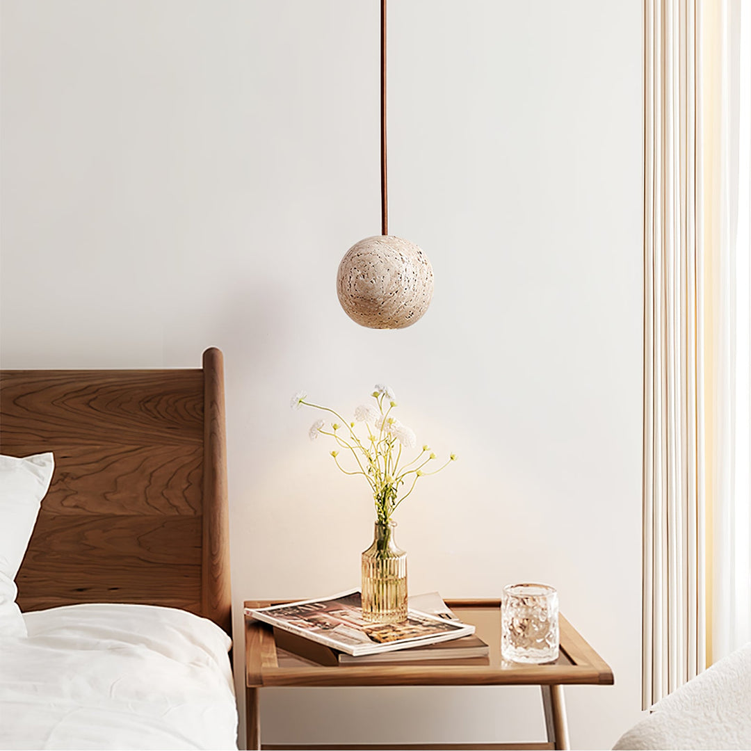 Cassia Travertine Pendant Light - Vakkerlight