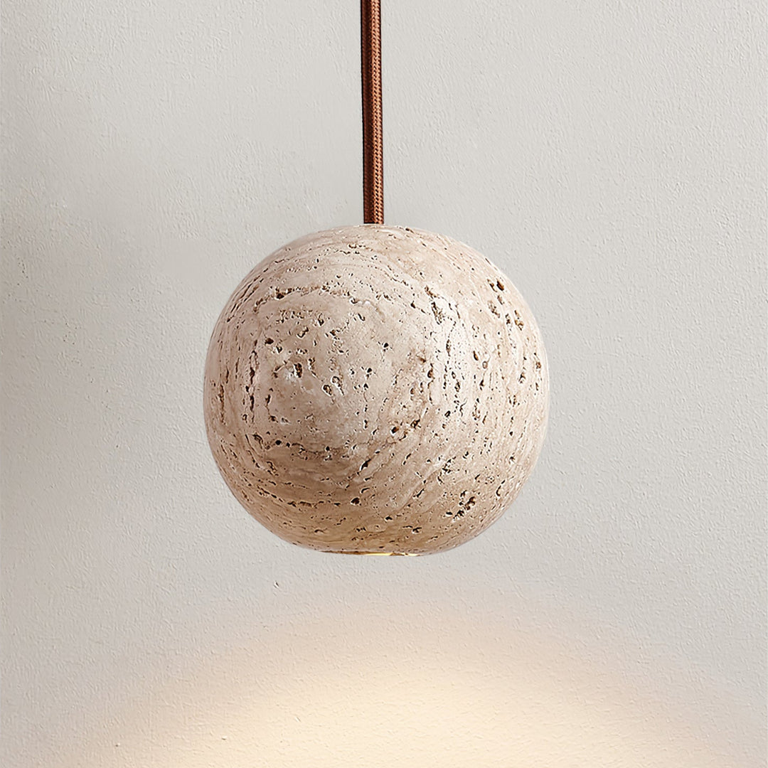 Cassia Travertine Pendant Light - Vakkerlight