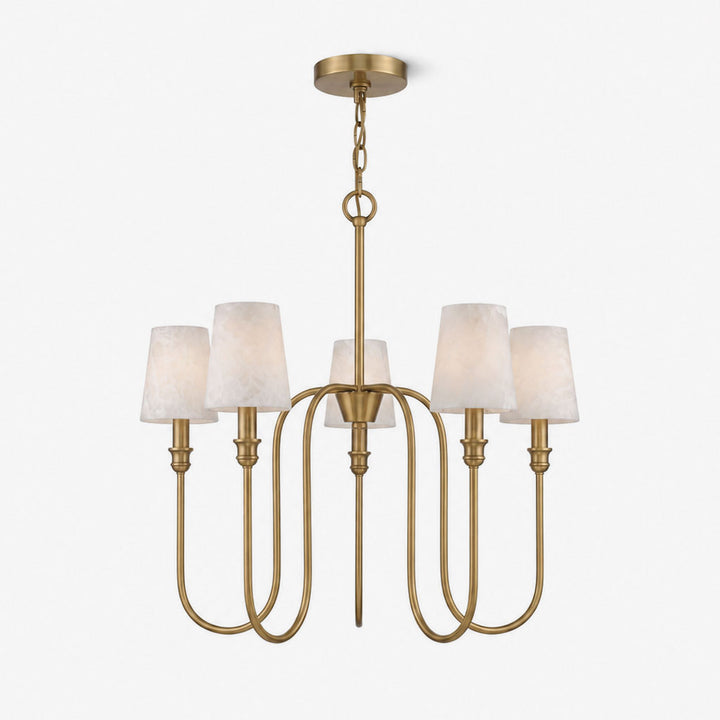 Catenary Alabaster Chandelier