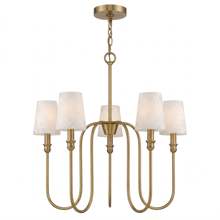 Catenary Alabaster Chandelier