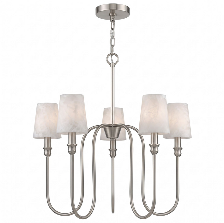 Catenary Alabaster Chandelier