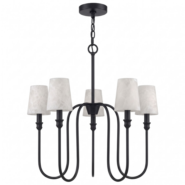 Catenary Alabaster Chandelier