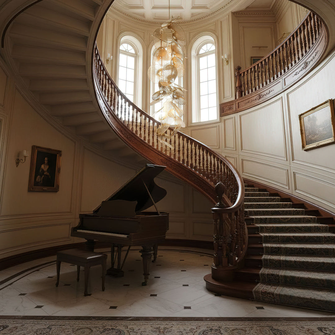 Cattail Leaf Chandelier