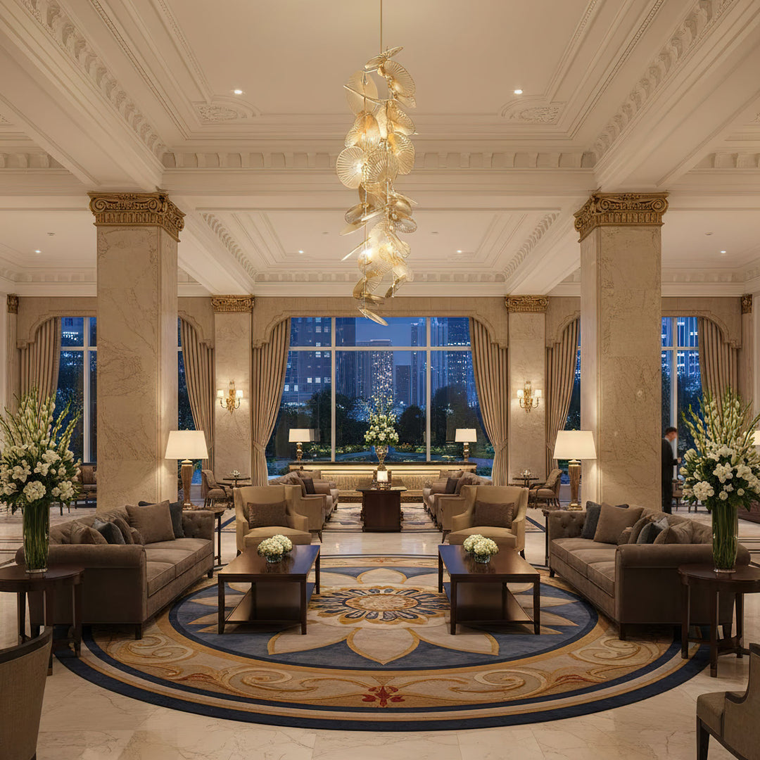 Cattail Leaf Chandelier