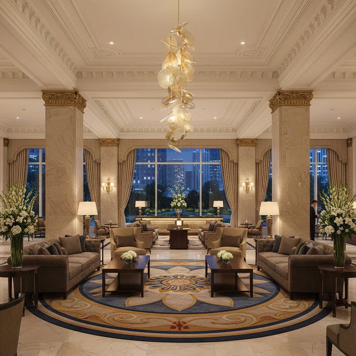 Cattail Leaf Chandelier