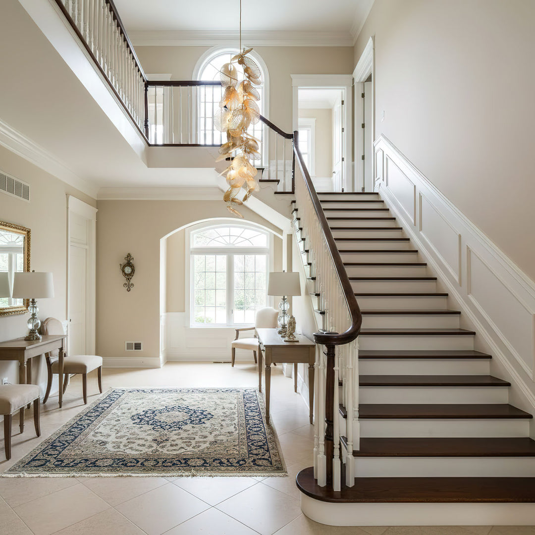 Cattail Leaf Chandelier