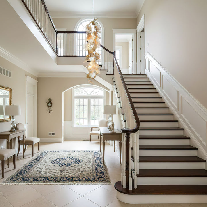 Cattail Leaf Chandelier