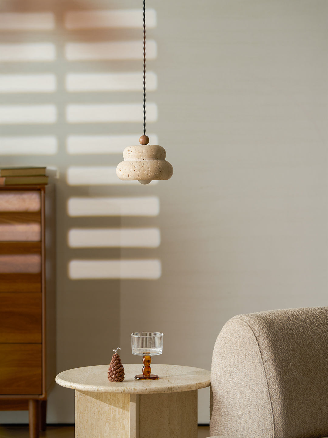 Nivora Stone Pendant Lamp - Vakkerlight
