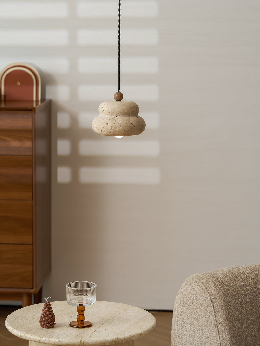 Nivora Stone Pendant Lamp - Vakkerlight