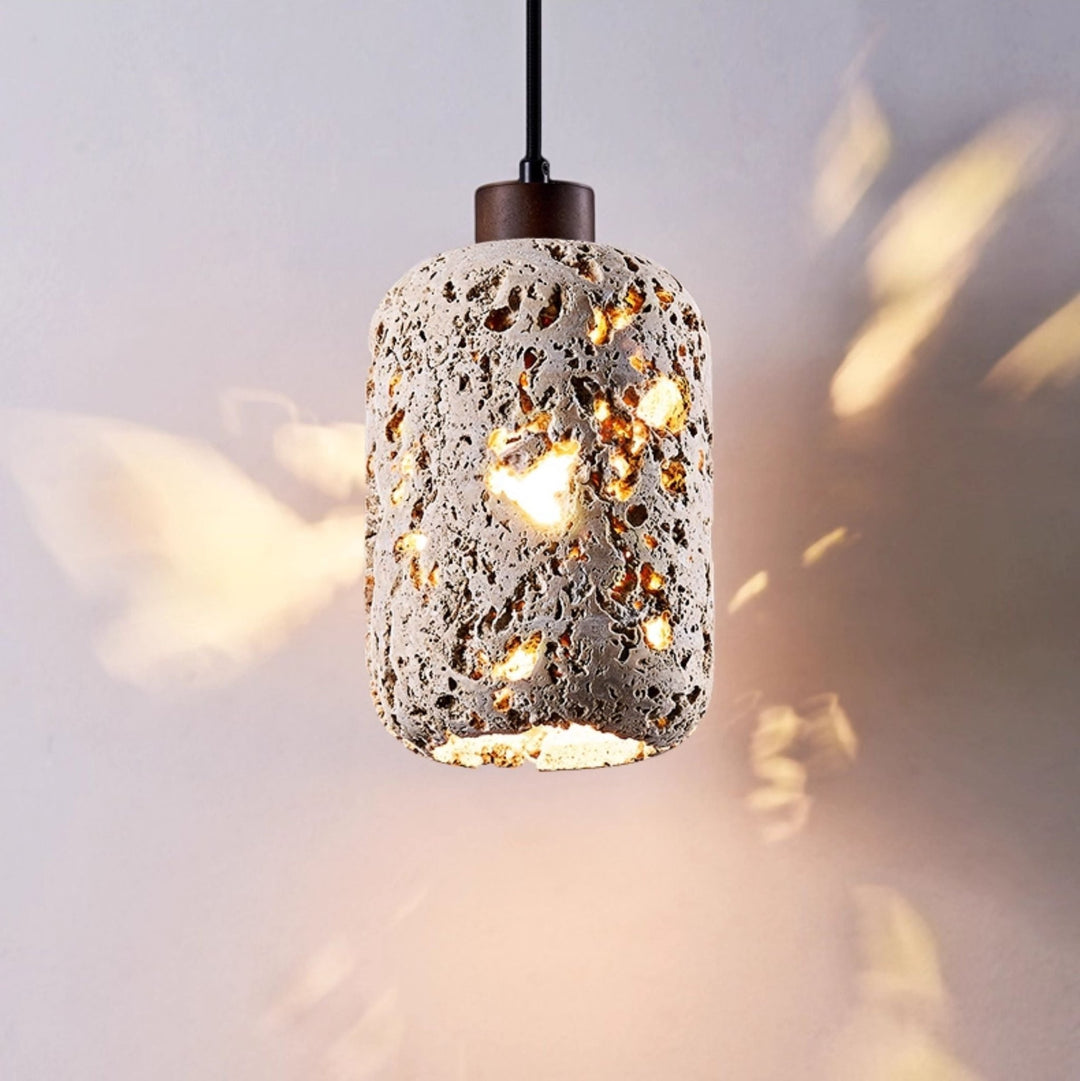 Cava Volcanic Rock Pendant Lamp - Vakkerlight